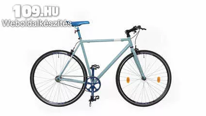 Skid világoskék/kék 48 cm fixi kerékpár